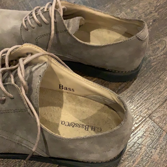 G.H. Bass & Co. men’s suede shoes in brown, size 10.5 - Picture 5 of 8